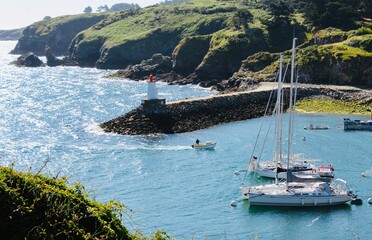 Port de Sauzon, Belle Ile en Mer, Bretagne, Morbihan, France © Stéphane BASTIEN