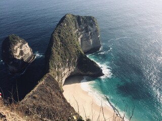 rocks in the sea Bali