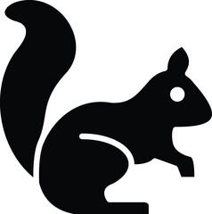 Squirrel Vector Icon Design Illustration