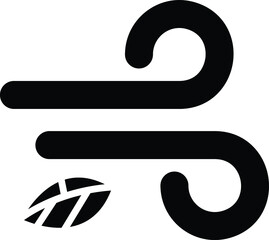 Wind Vector Icon Design Illustration