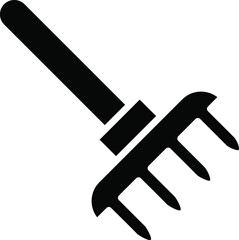 Pitchfork Vector Icon Design Illustration