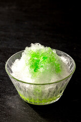 かき氷　asian  type of epidemic shaved ice