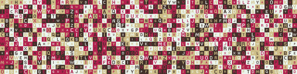 Abstract Geometric Pattern generative computational art illustration