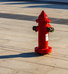 Shot of a fire hydrant. Safety