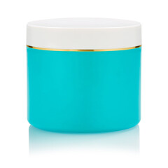 Creme, Tiegel, Kosmetik, geschlossen