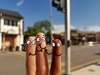 Finger art