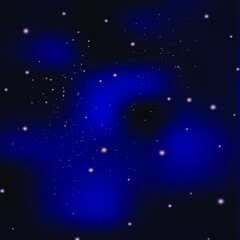 Naklejka na ściany i meble Abstract background space nebula. vector texture