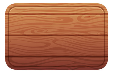 Plywood banner template. Retro style rustic billboard