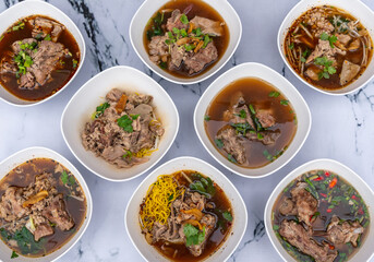 Mixed Pork, Chicken, Seafood, Soups and Rice Dishes