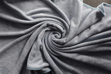 Silver grey blanket background