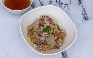 Mixed Pork, Chicken, Seafood, Soups and Rice Dishes