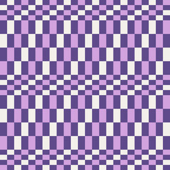 Mosaic texture of brown fabric in a large hem. Background image. Seamless pattern with colorful colors design.