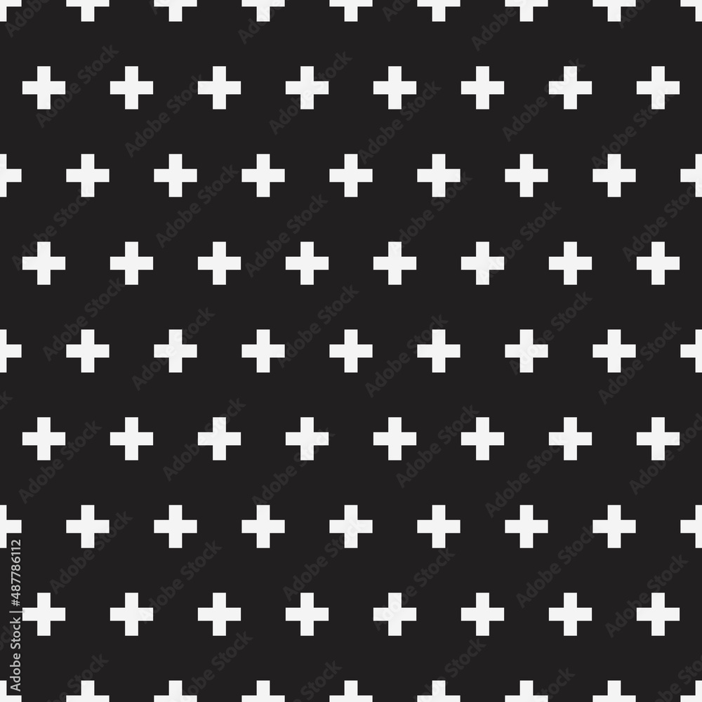 Fototapete stock vector seamlessly repeatable abstract geometric pattern. background editable. vector.