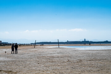 Fototapeta na wymiar Playa solitaria de Tarifa