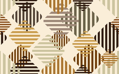 seamless pattern with abstract geometric shapes	