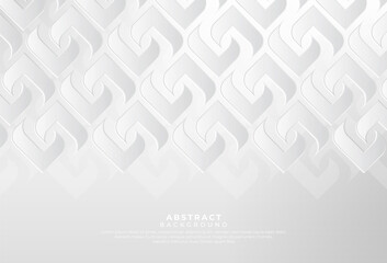 Modern white gray abstract background creative design. Abstract light silver vector, luxury texture used in cover design, book, poster, advertising. Vector illustration