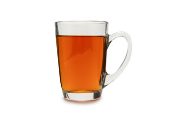 A cup of tea isolated on  white background.