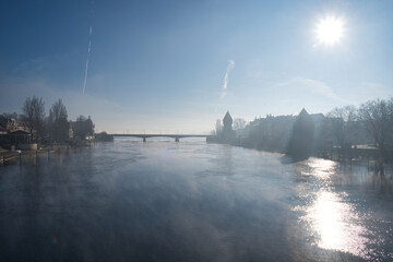 Der Rhein bei Konstanz © Peter Allgaier