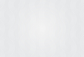 White clear blank subtle abstract circle background. Light empty surface modern. Minimalist style wallpaper. Vector illustration