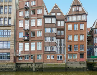 Fototapeta premium Nikolaifleet in Hamburg