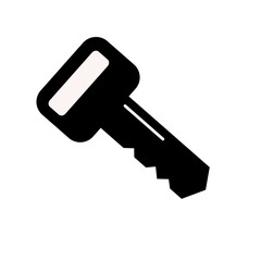 Key icon in trendy flat style isolated on background. Key icon page symbol for your web site design Key icon logo, app, UI. Key icon Vector illustration, EPS10.