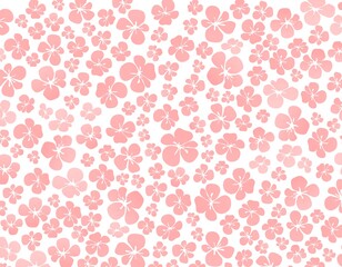 梅の花をイメージした和風背景イラスト素材　グラデーション背景