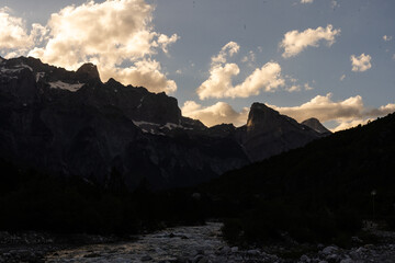 Obraz premium National Park of Thethi, Albania