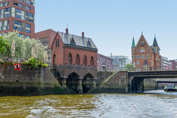 Obraz premium Speicherstadt in Hamburg