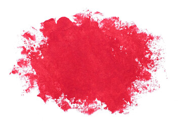 abstract acrylic watercolor paint brush stroke texture isolated on white background for logo and banner. design, creative, and illustration.