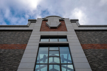 brick building with window