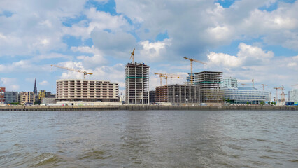 Naklejka premium building lot in Hamburg