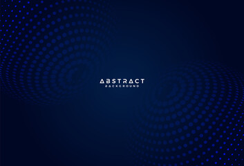 Abstract blue color halftone dotted background. Digital science technology style. modern texture vector design for advertising, brochure, cover, poster, banner, website. Vector illustration