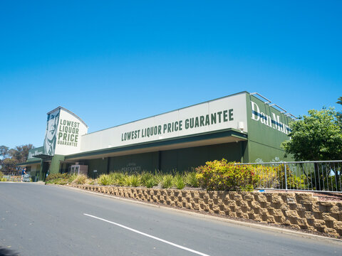 Exterior View Of A Dan Murphy Liquor Store On November 1, 2021 In South Australia, Australia