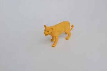 lioness shaped toy made of plastic