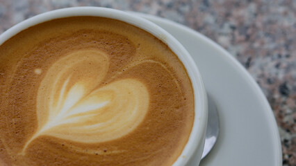 cup of cappuccino