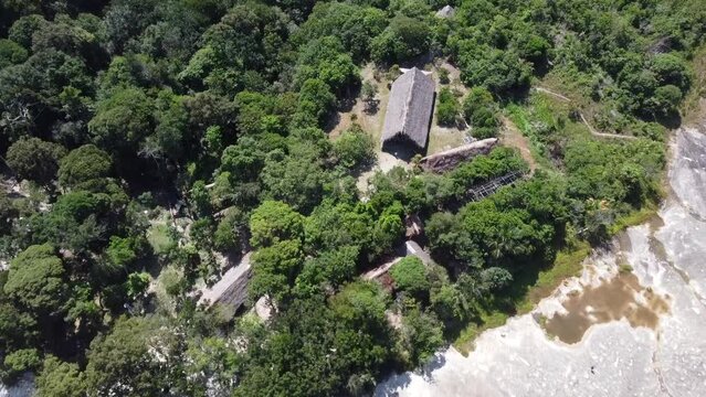 RESGUARDO INDIGENA COLOMBIA MEDIO DE LA SELVA
