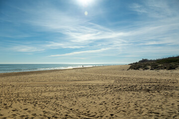 On the beach, Guardamar del Segura, Alicante, Spania