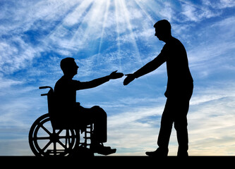 Concept of providing work to people with disabilities