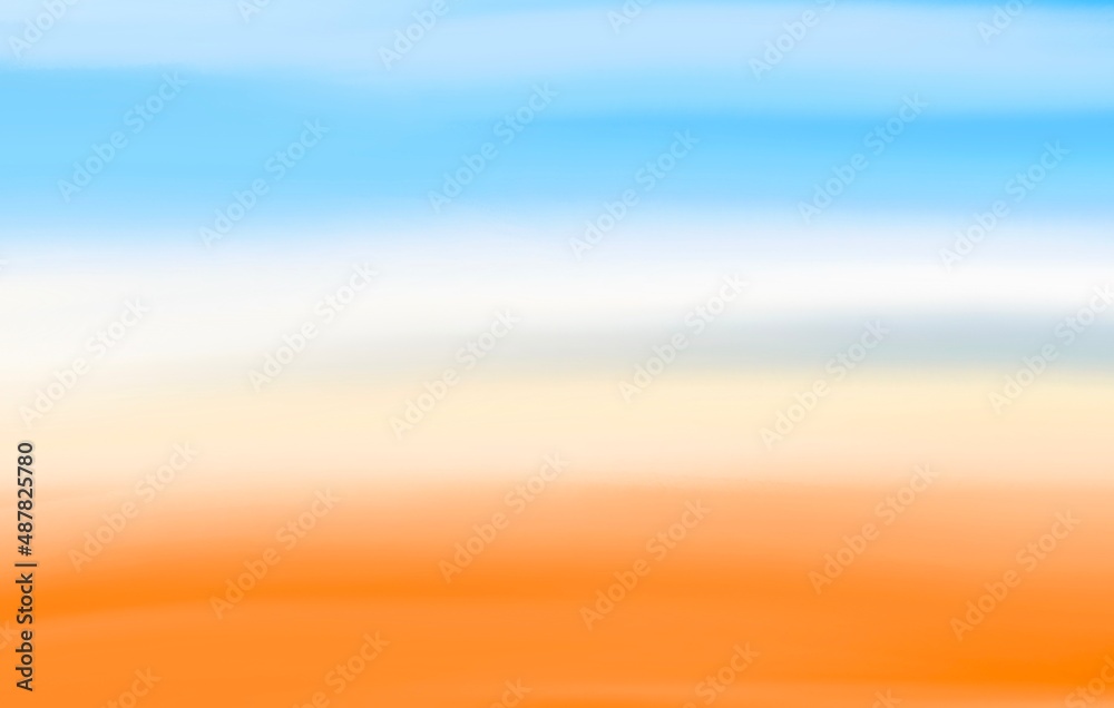 Canvas Prints abstract beautiful gradient sky with paint pastel soft colorful blurred textured background