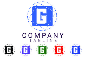 G letter new logo and icon design