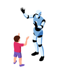 Motion Robot Education Composition