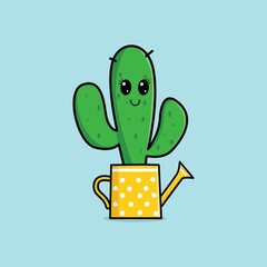 cute cactus icon