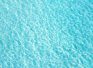 water in the swimming pool or sea in summer. Great reflection texture.