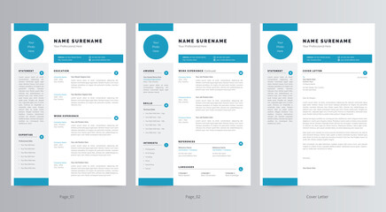 Professional Resume/CV and Cover Letter Template