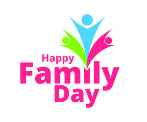 Family Day Logo Vector Eps 10
