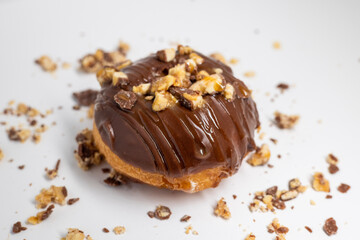 chocolate cake donut