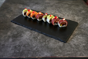 Sushi Set nigiri and sashimi