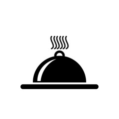 Food Tray Icon Vector Illustration