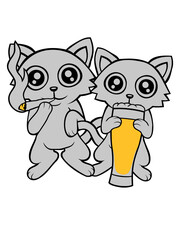2 Party Katzen 