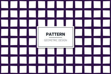 Seamless pattern in ethnic style with geometric elements
